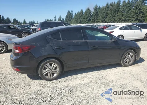 2020 Hyundai Elantra Sel from USA, damaged, VIN 5NPD84LF6LH541854